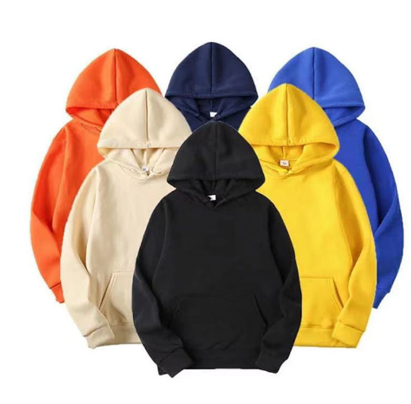 Sylis-Mode | Solid Color Hoodie Made of Cotton for Women