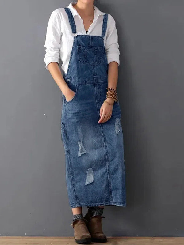 Sylis casual denim tank top