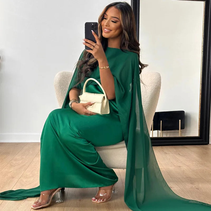 Sylis | Long satin dresses for women