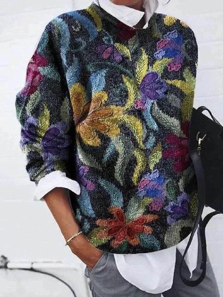 Sylis | Elegant sweater with print