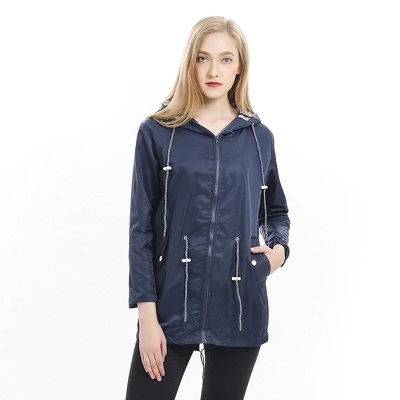 Sylis | Waterproof coat with hood