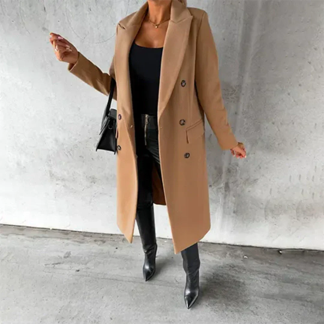 Sylis-Mode | Women's Warm Trench Coat Winter