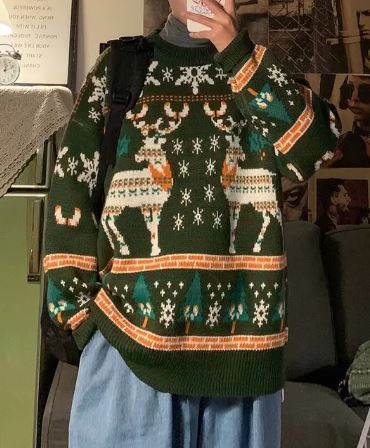 Vintage look knit Sylis