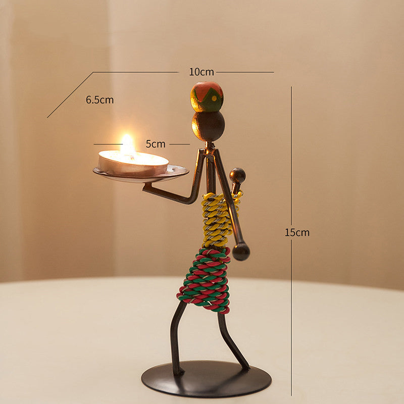 Creative Artistic Candle Holder, for Tealight Candles & Votive Candles, for Wedding, Birthday, Holiday & Home Decoration