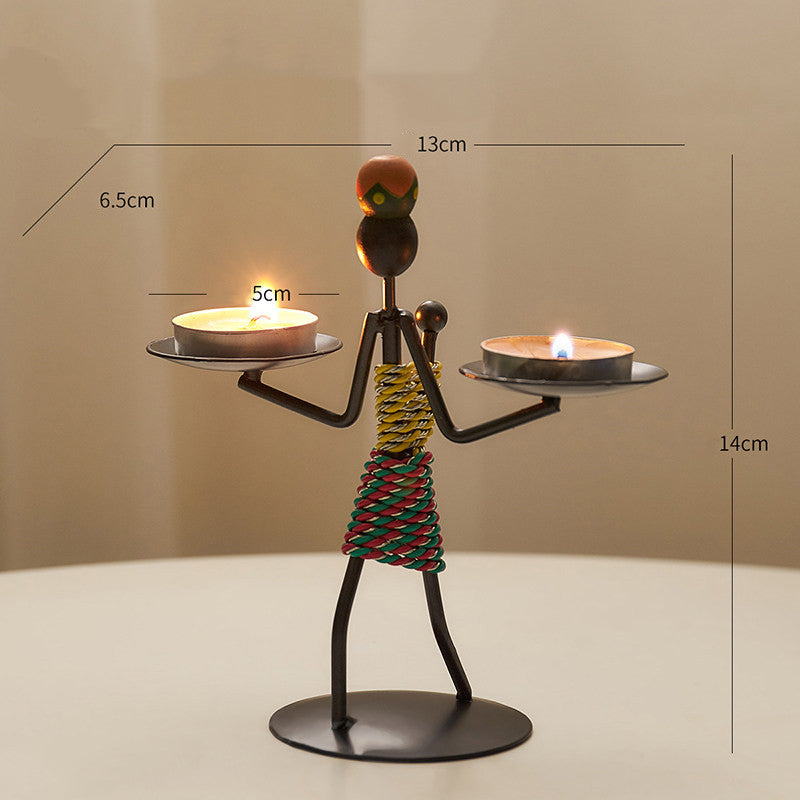 Creative Artistic Candle Holder, for Tealight Candles & Votive Candles, for Wedding, Birthday, Holiday & Home Decoration