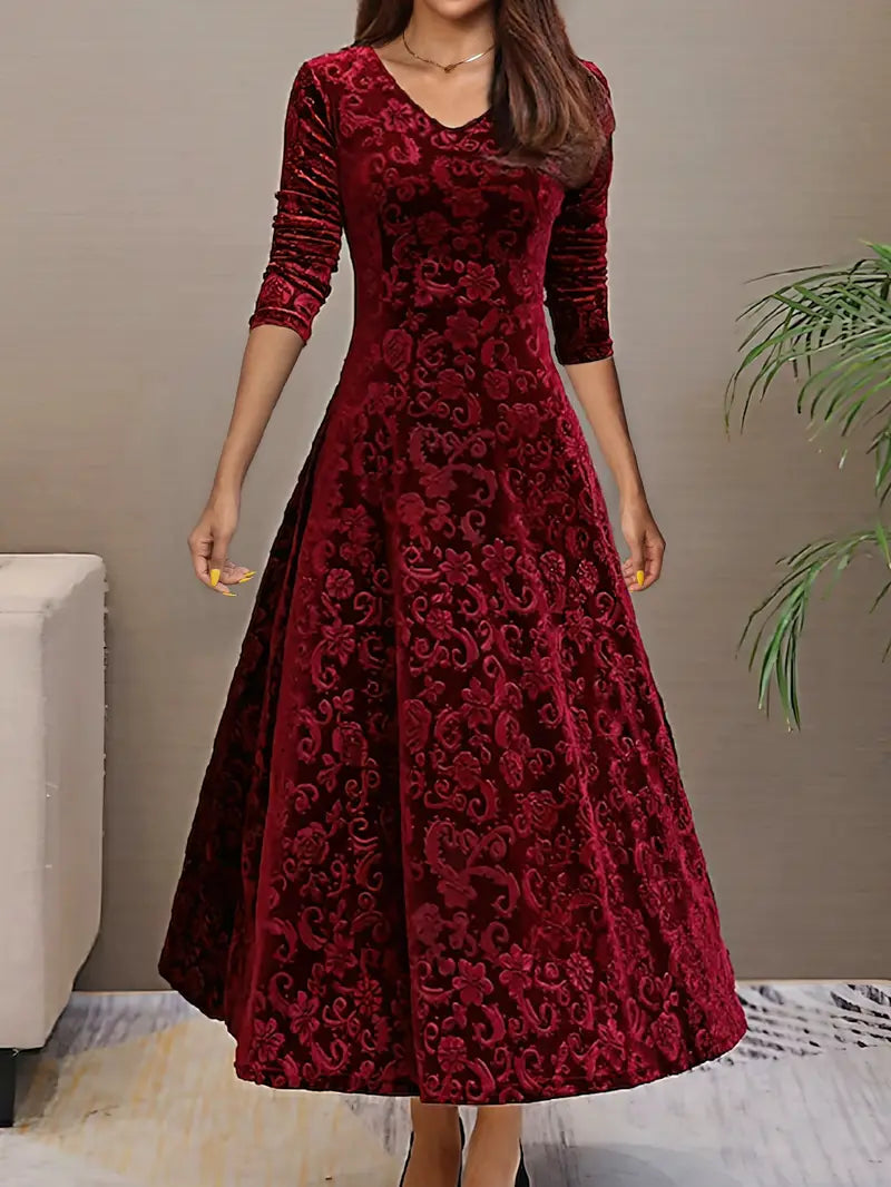 Sylis with wide hem and pleats
