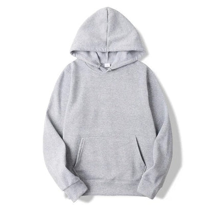 Sylis-Mode | Solid Color Hoodie Made of Cotton for Women