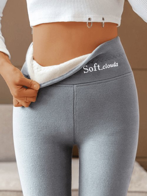Sylis | Clouds - Warm Thermal Leggings