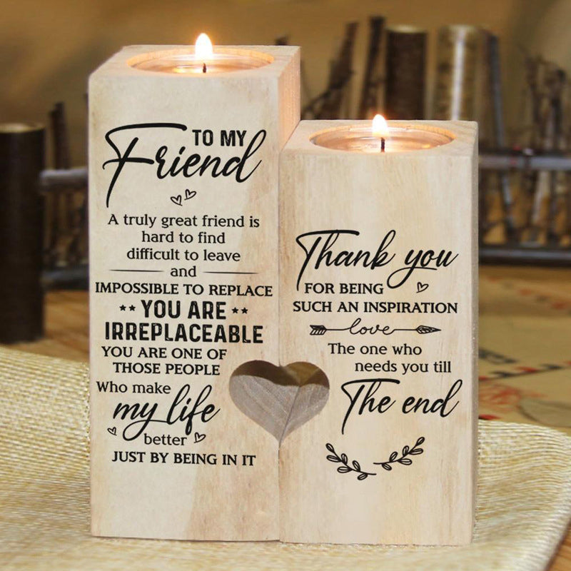 Smile A Lot More - Candle holder