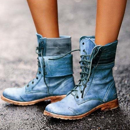 Sylis | Elegant boots with laces at the front
