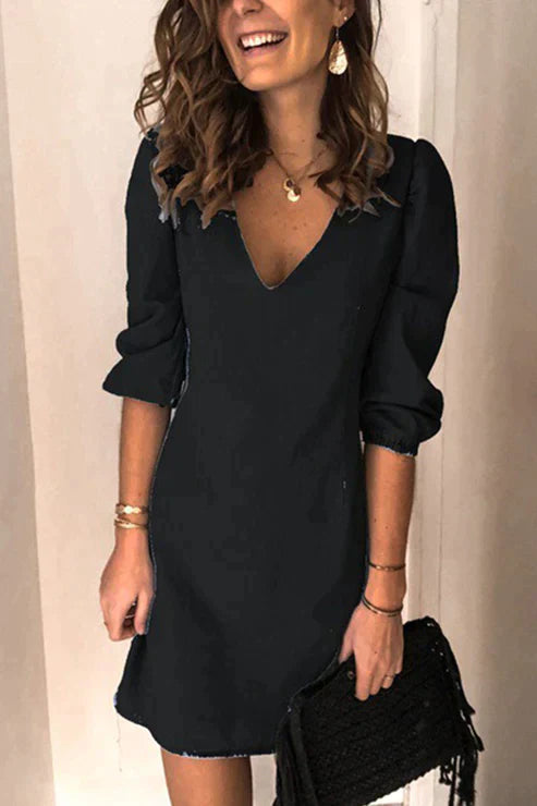 Sylis casual with elegant V neck