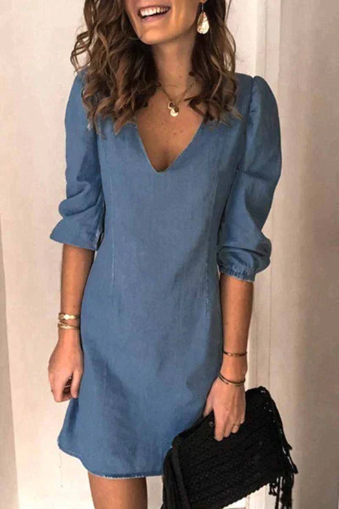 Sylis casual with elegant V neck