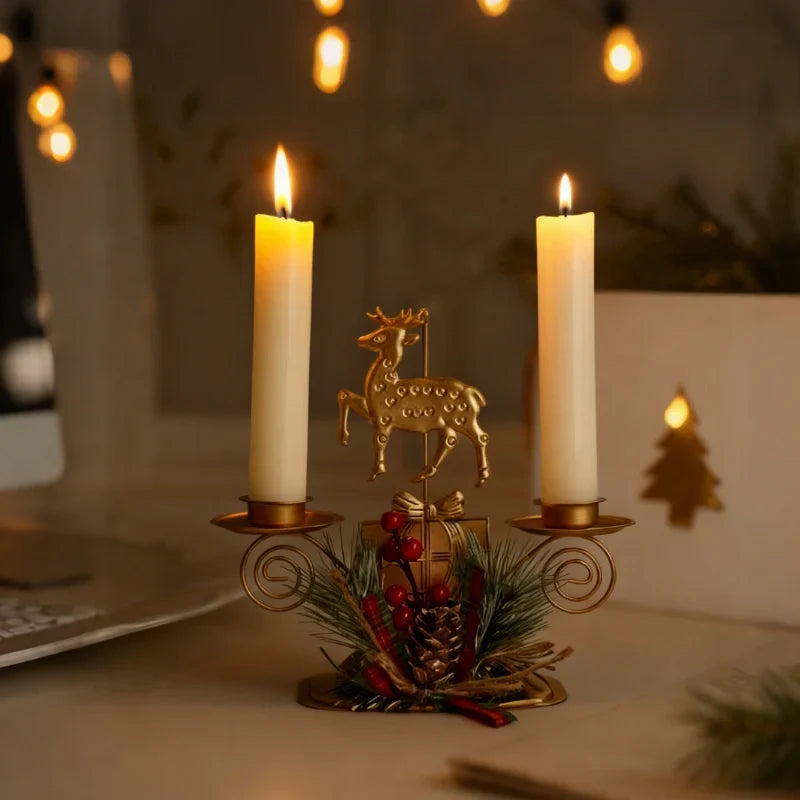 YuleGlow Candle Holder