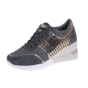 Sylis | High heel sneakers with wedge sole