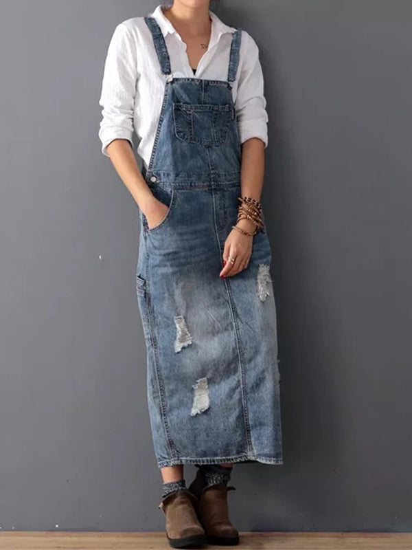 Sylis casual denim tank top