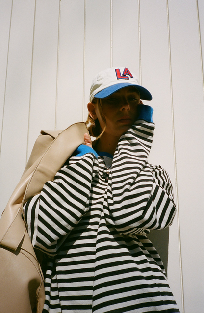 Sylis-Mode | Striped Oversized Sweater