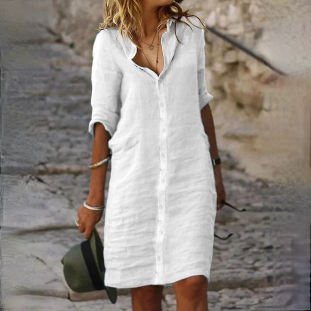 Sylis | Lounge Dress - Elegant Leisure Dress for Women