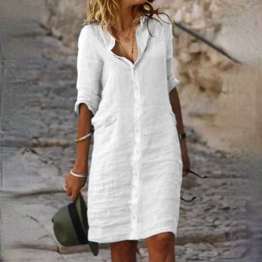 Sylis | Lounge Dress - Elegant Leisure Dress for Women