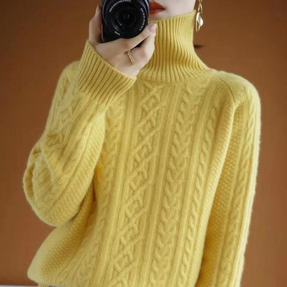 Sylis-Mode | Knitted Turtleneck Sweater
