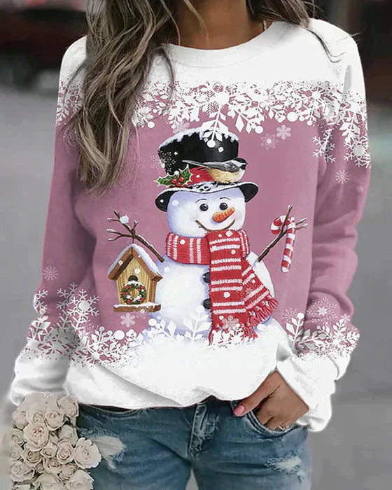 Sylis | Colored snowman pattern