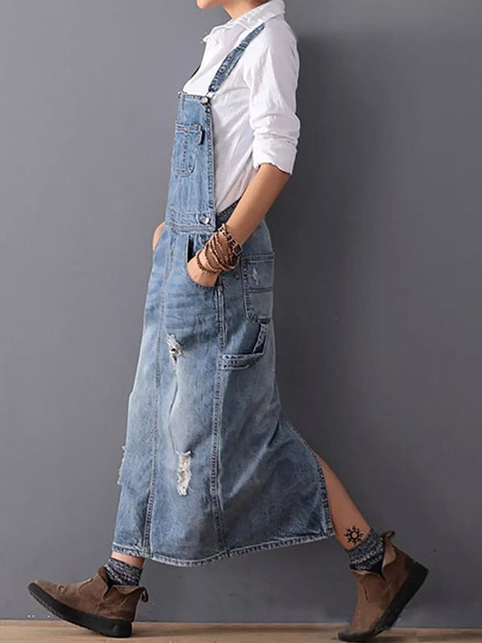 Sylis casual denim tank top