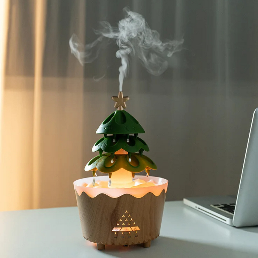 FestiveGlow – Christmas Tree Diffuser for Aromatic Scents and Holiday Atmosphere