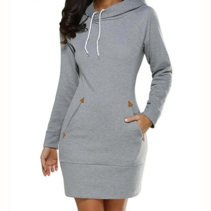 Casual hoodie sweatshirt with pockets