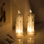 Romantic LED Candle Set – Atmospheric Lighting for Indoor
