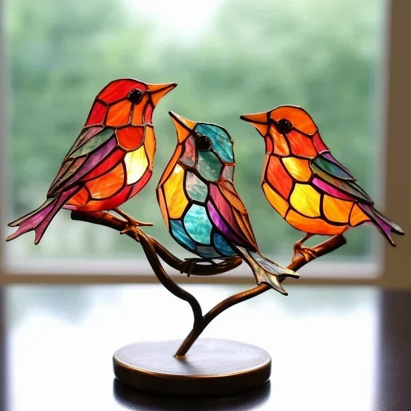 Bird sculptures and  decoration for exquisite interiors –  domes & candle holders