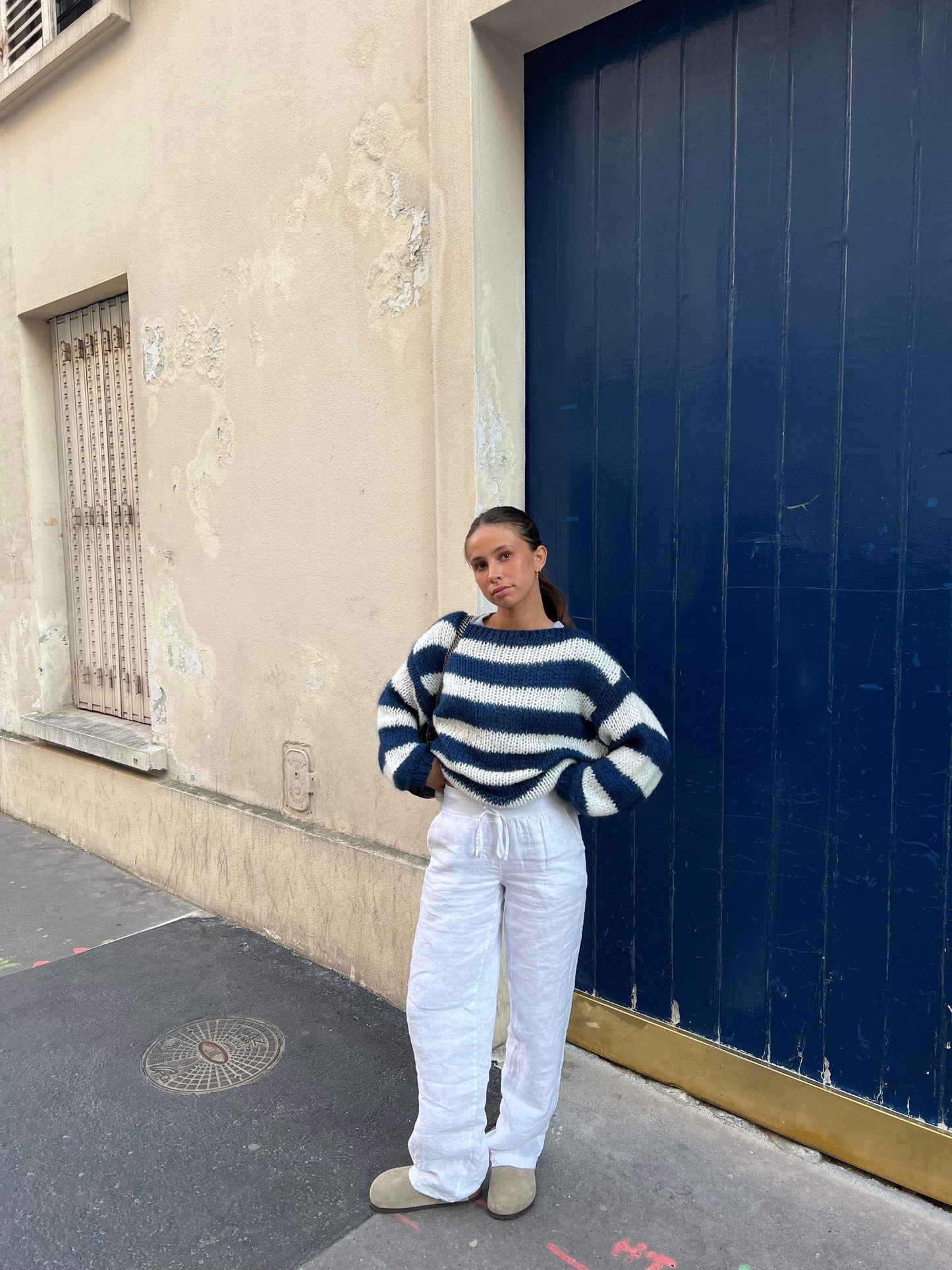 Sylis-Mode | Checkered knitted