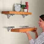 Foldable bracket 2 sets thick stainless steel folding table bracket