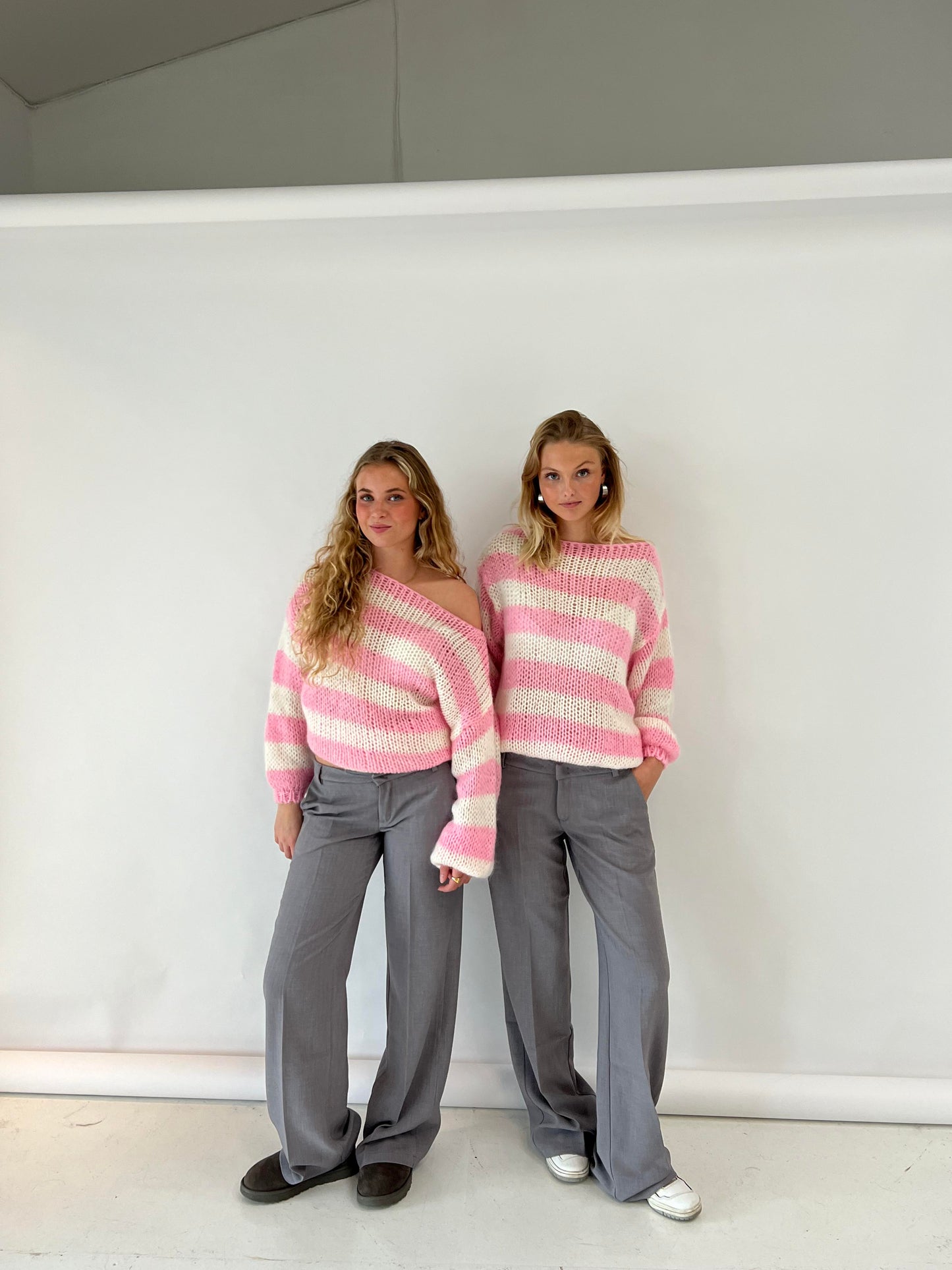 Sylis-Mode | Checkered knitted