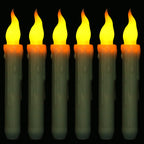 Magic wand led electronic candle light halloween christmas decoration tears candle long rod rod wax