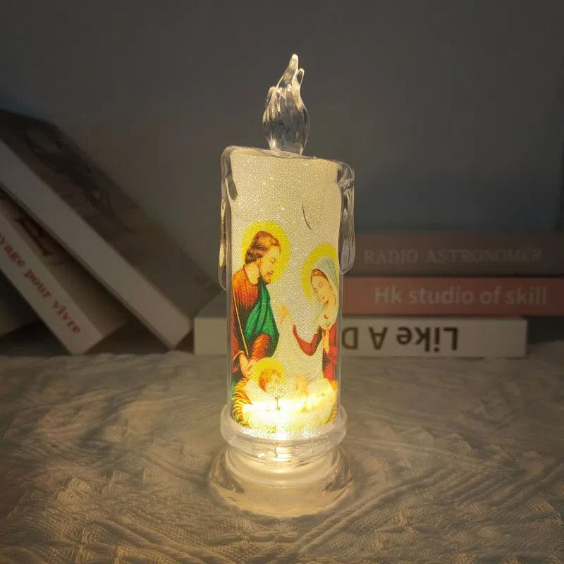 LED Prayer Candles without Flame