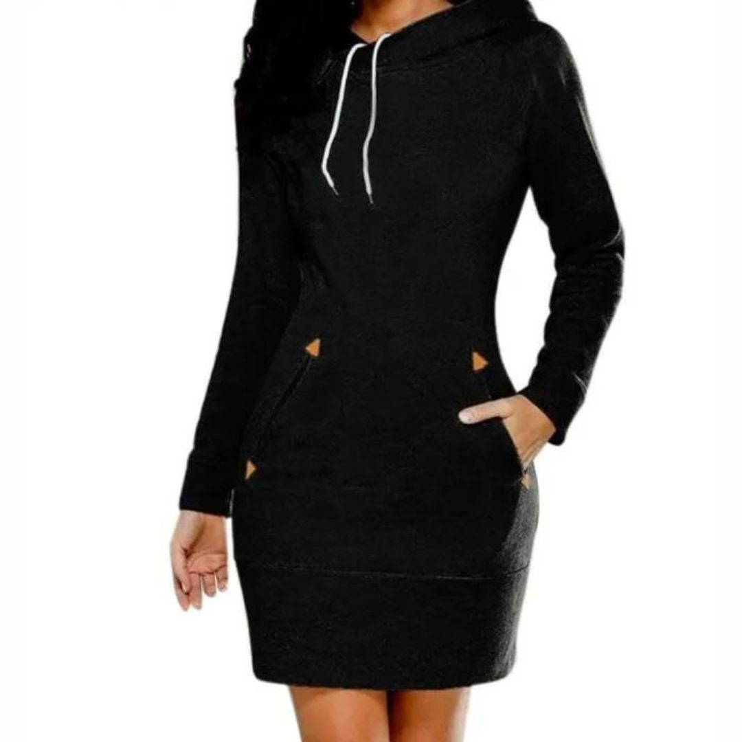 Casual hoodie sweatshirt with pockets