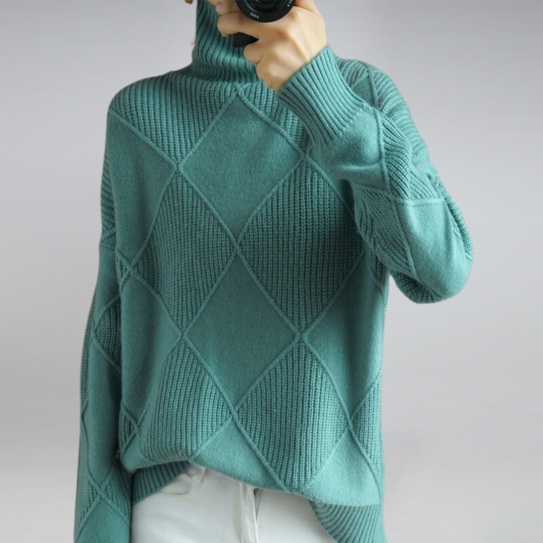 Sylis-Mode | Women's Luxurious Turtleneck Sweater