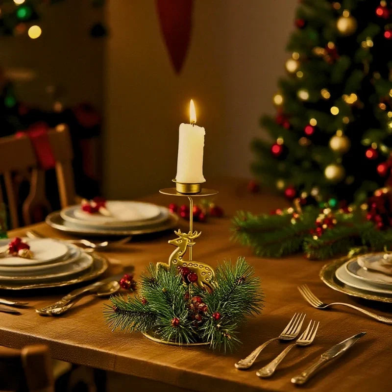 YuleGlow Candle Holder