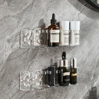 Wall shelf made of plastic