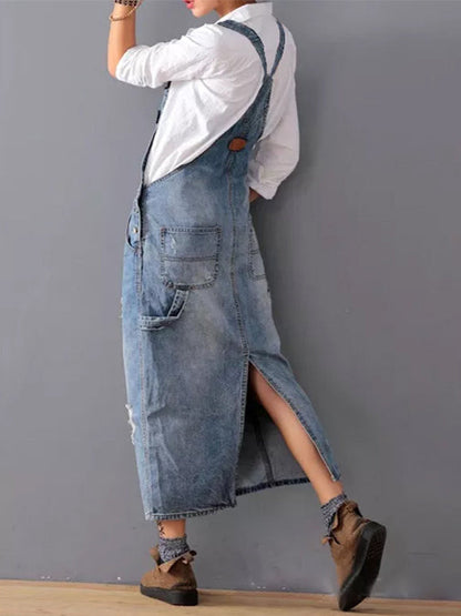 Sylis casual denim tank top