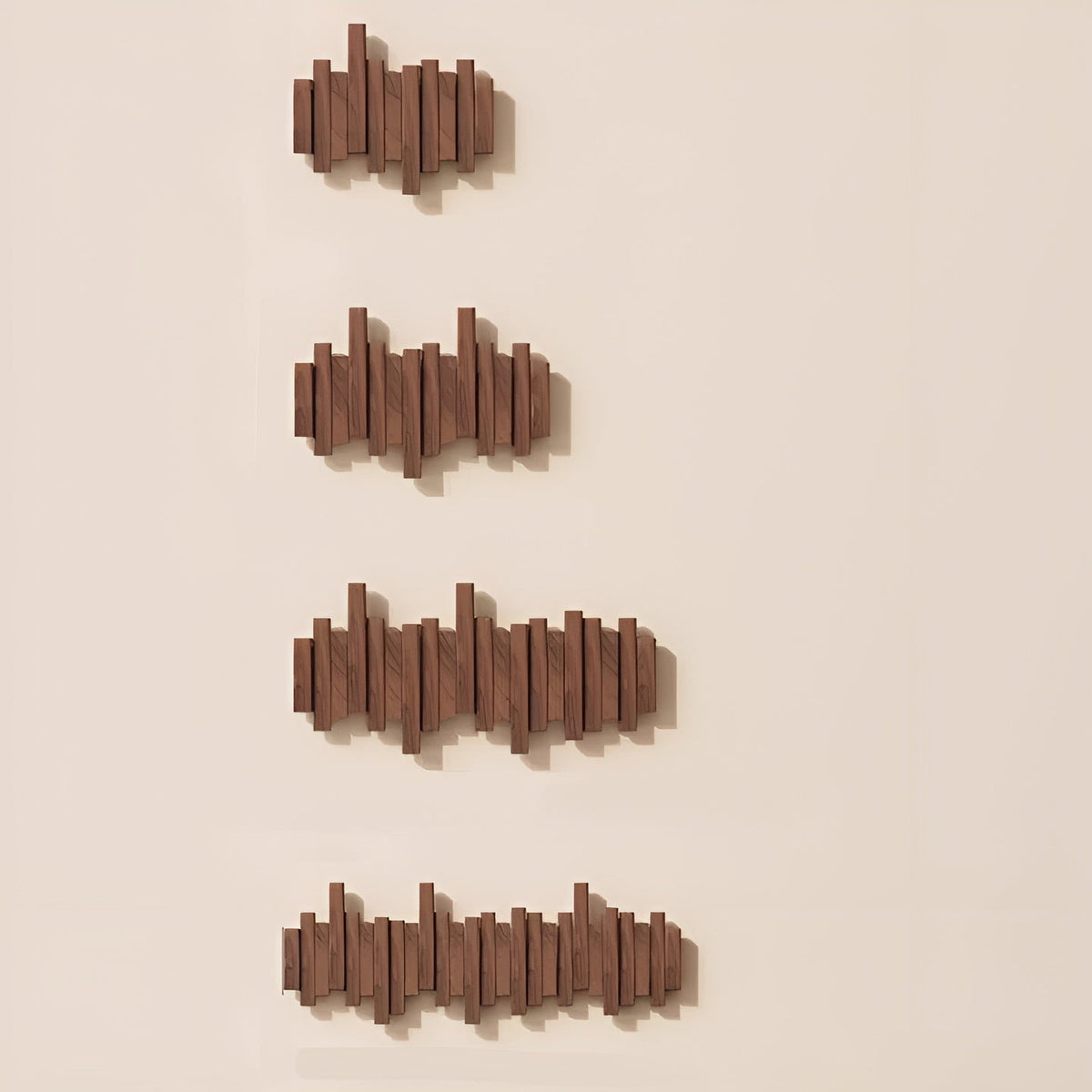 Stylish wooden wardrobe – FlexiMerocie magnetic hooks for more organization | Ideal for bedroom