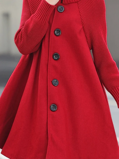Sylis | Long coat in plus size