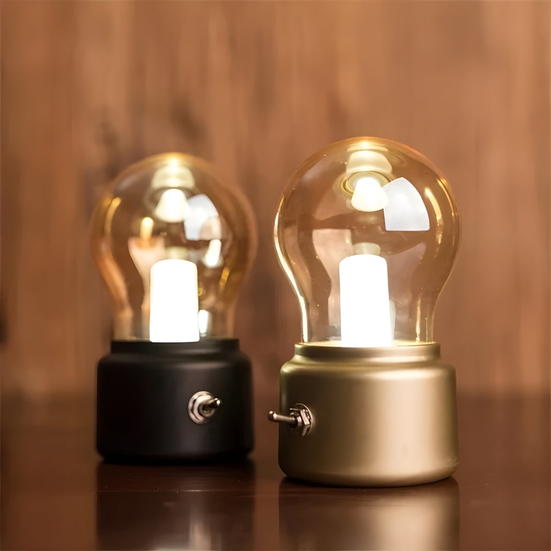 Portable Retro Table Lamp - LumiRetro