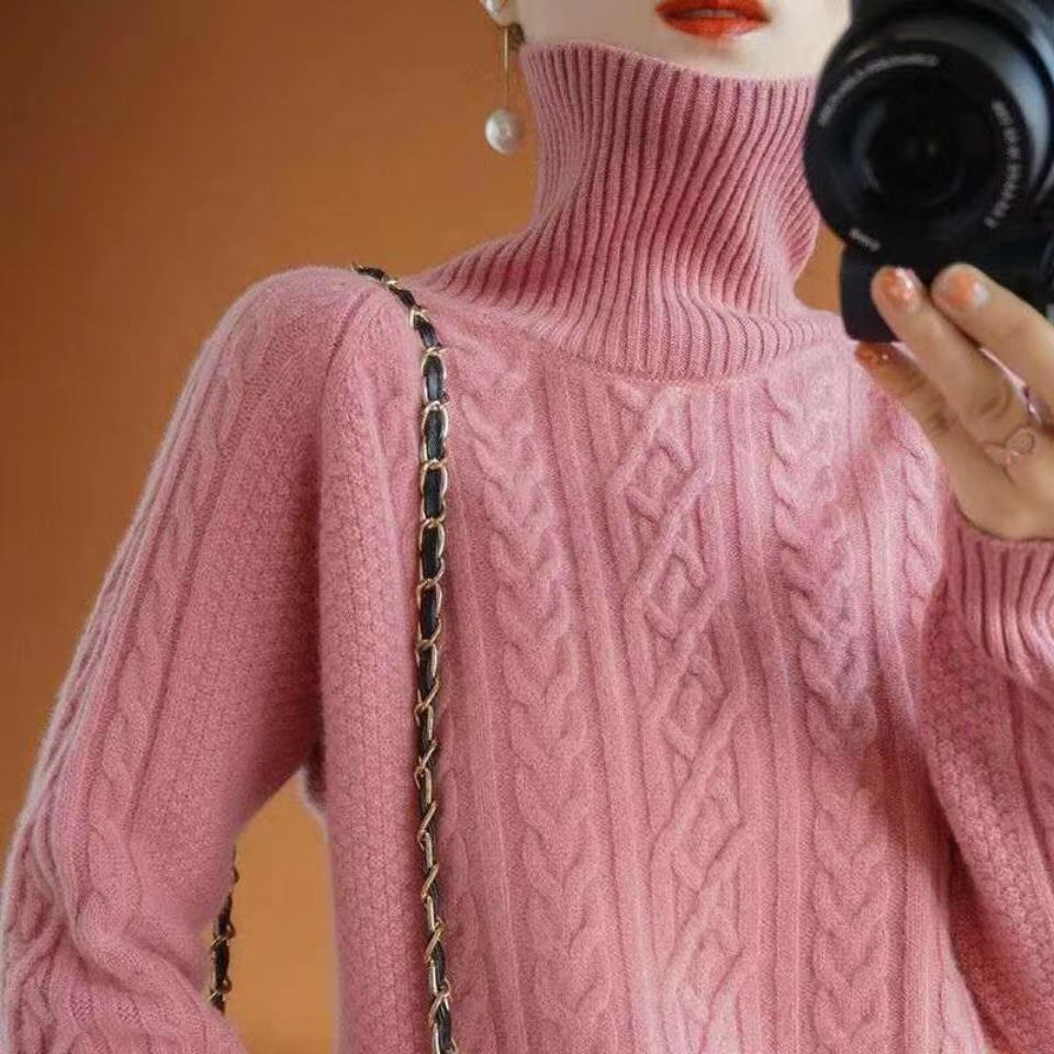 Sylis-Mode | Knitted Turtleneck Sweater