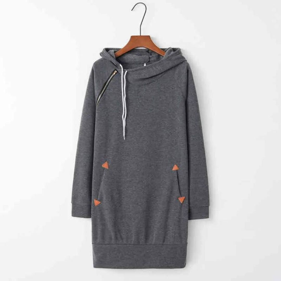 Casual hoodie sweatshirt with pockets