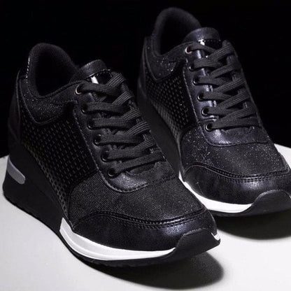Sylis | High heel sneakers with wedge sole