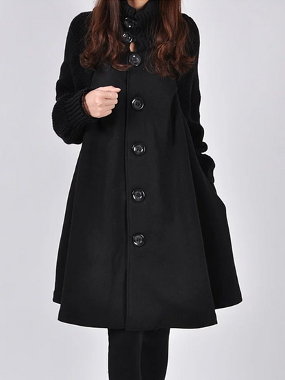 Sylis | Long coat in plus size