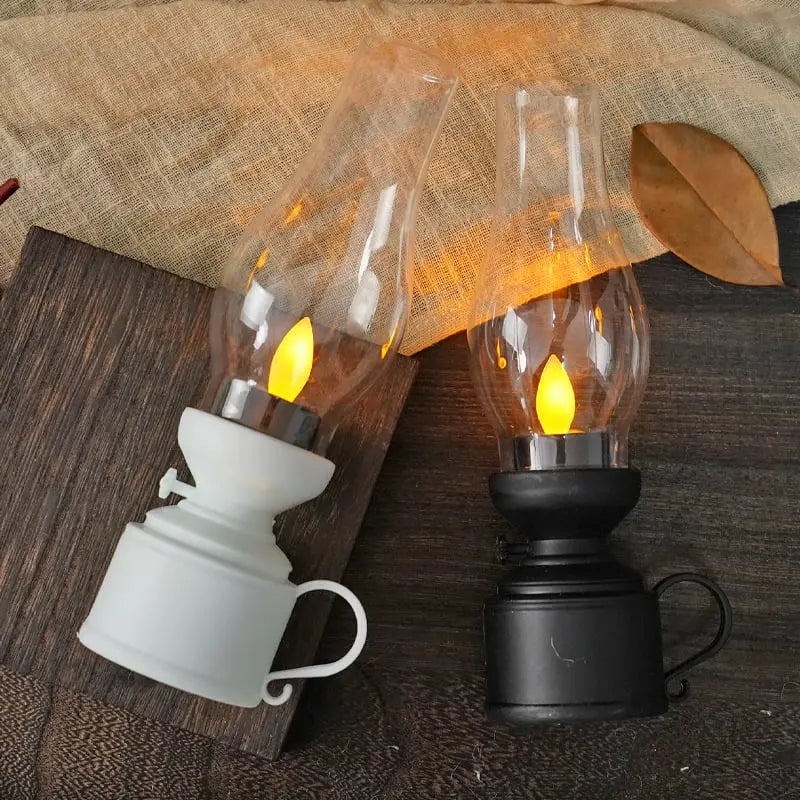 GlowHaven LED Lantern — Enjoy worry-free coziness with authentic candlelight anywhere!