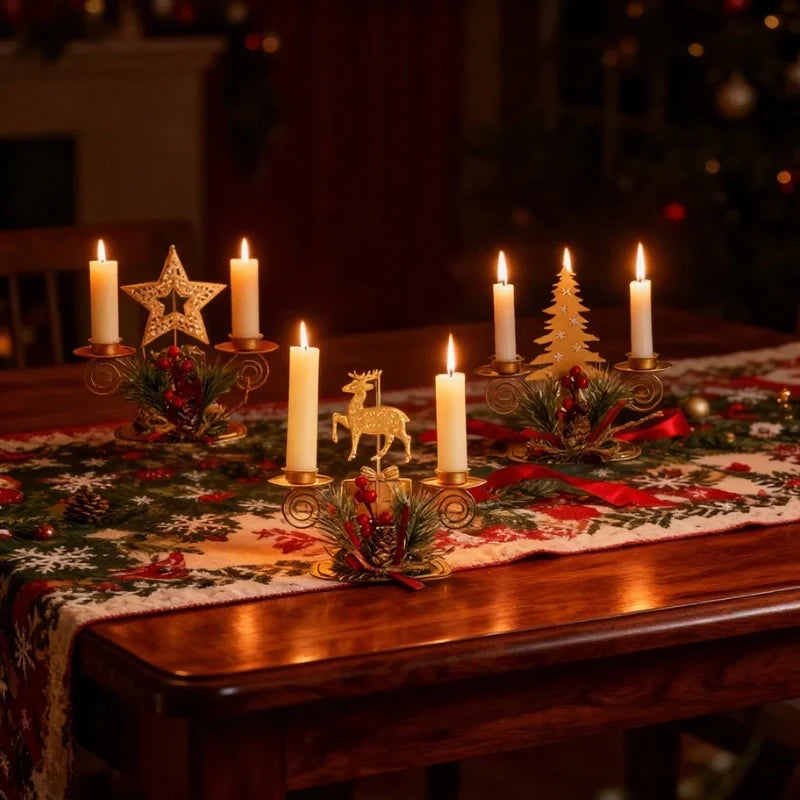 YuleGlow Candle Holder