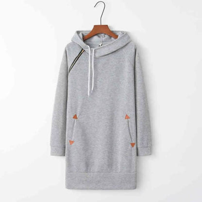Casual hoodie sweatshirt with pockets