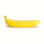 Innovative Ceramic Banana Decorative Candlestick - Fun Candlestick for Hanukkah, Unique Banana Theme Candlestick for Enthusiasts, Parties, Home Lighting, Also Suitable for Christmas, Valentine's Day, Easter, Thanksgiving, Hanukkah Festival Gifts